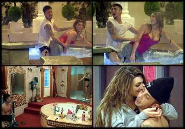 big brother did naked luisa and dappy have sex in shower see pics watch video