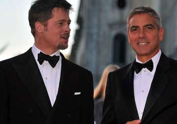 george clooney ropes in pal brad pitt to be his best man