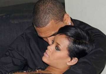brown spends more time with rihanna