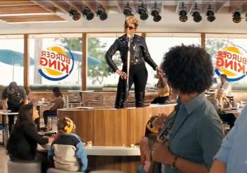 burger king ad with blige stirs criticism