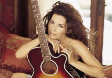 country singer shania twain gets star on hollywood walk of fame