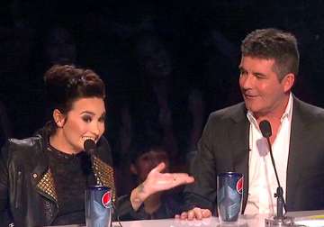 talent shows up in simon s absence demi lovato