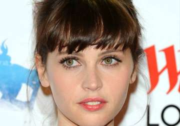 felicity jones hates to see herself on screen