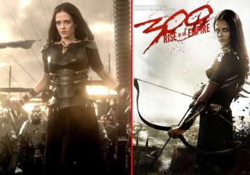 first look eva green battles in 300 rise of the empire view pics