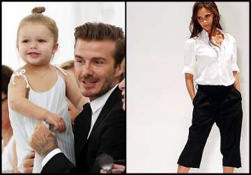 like mother.. like daughter harper beckham outshines at mother s show view pics