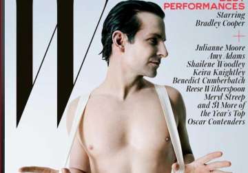 bradley cooper poses nude for w magazine