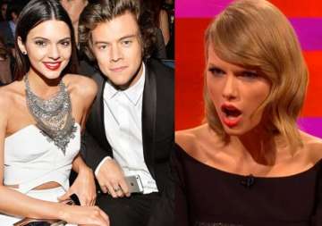 kendall jenner rumoured to be dating harry styles leaves taylor swift shocked