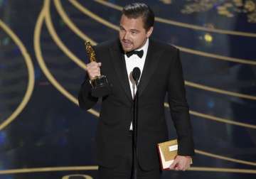leonardo dicaprio s winning speech at 2016 oscars shows why he is the best watch video