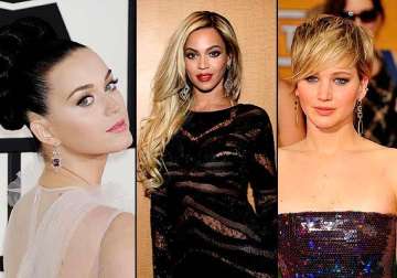beyonce knowles jennifer lawrence katy perry top google britain s most searched celebs