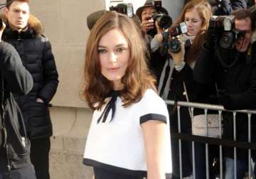 keira knightley missing on pre award events due to sickness