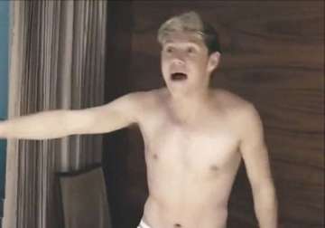 niall horan strips down in special video watch video