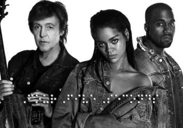 rihanna releases song with mccartney kanye