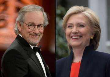spielberg donates 1 mn to hillary clinton s super pac