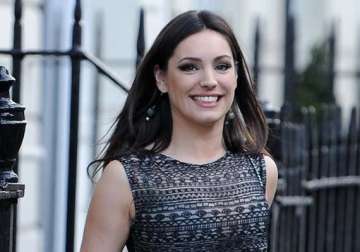 kelly brook walks out as sheer delight