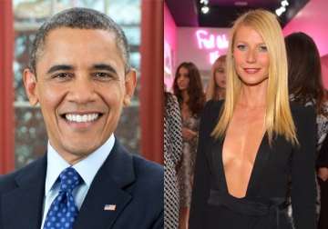 gwyneth paltrow tells barack obama you re so handsome