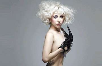 lady gaga goes topless in magazine shoot