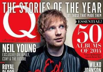 ed sheeran on his favourite q magazine s cover