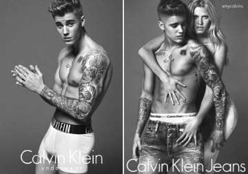 justin bieber s calvin klein photoshoot retouched to make him bulky