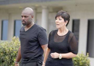 kris jenner corey gamble make first public appearance together