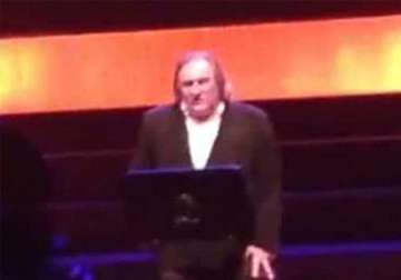 gerard depardieu appears drunk at wwi commemorative event