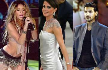 john to team up with shakira queen rania