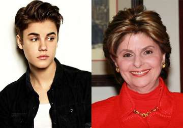 justin bieber to cross path with gloria allred