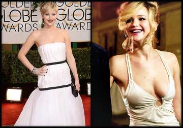golden globe awards 2014 jennifer lawrence wins best supporting actress for american hustle