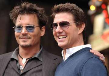 johnny depp tom cruise and hugh jackman in hotel standoff