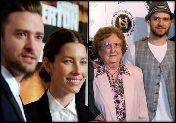 justin timberlake s grandmother worried about his marriage