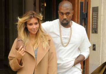 kanye west kim in paris without daughter