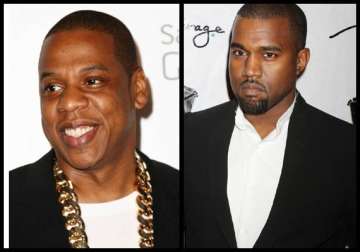 kanye west jay z reunite at sxsw