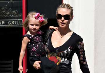 kids inspire heidi klum for new clothing collection