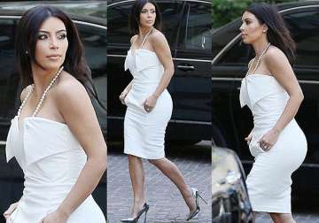 dress rehearsal kim kardashian in white for her paris themed bridal shower see pics