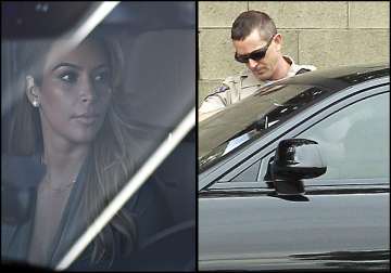 kim kardashian creates traffic chaos fined for speeding in la see pics