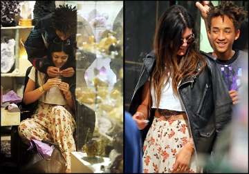 kylie jenner gets full girlfriend treatment from beau jade smith view pics