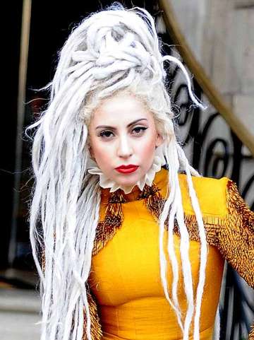 lady gaga displays her unique fashion style in london view pics