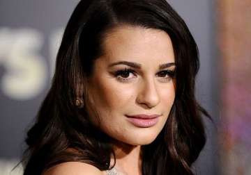 lea michele s tasted wine as toddler