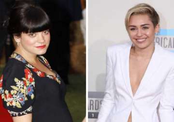 lily allen feels miley cyrus image is great