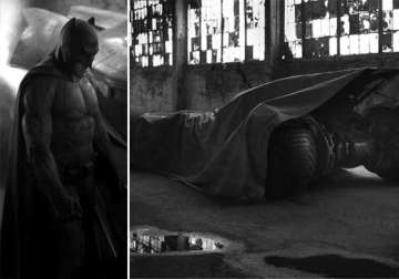 man of steel sequel first look of ben affleck as new batman out view pics