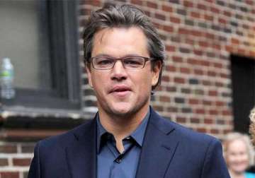 matt damon will head home to avoid paparazzi