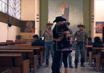 mexican priest takes on drug war through films