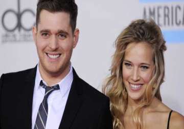 michael buble becomes a father