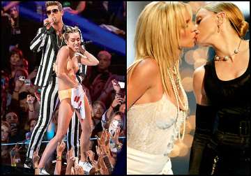 most controversial pics of miley cyrus and madonna see pics