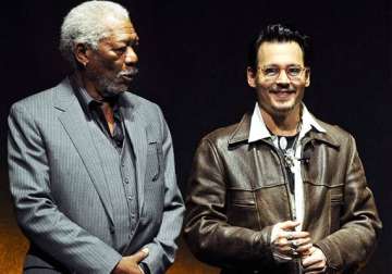 morgan freeman excited to work with his favourite actor depp