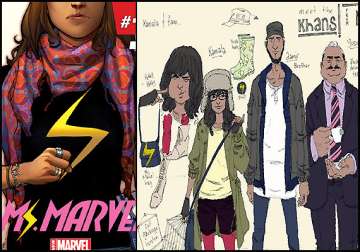 muslim girl as ms marvel in marvel comics