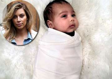 kim kardashian release s baby nori s second pic view pics