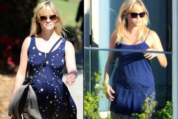 pregnant reese witherspoon taken to hospital