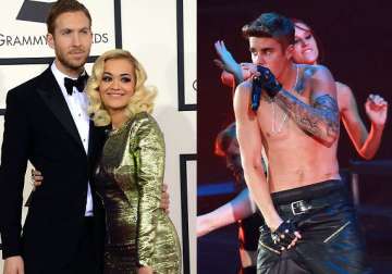 rita ora calvin harris split coziness with justin bieber led to couple s separation