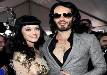 russell brand loses his cool over katy perry question