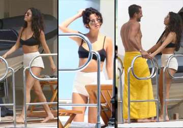 selena gomez gets wet and wild on her 22nd birthday